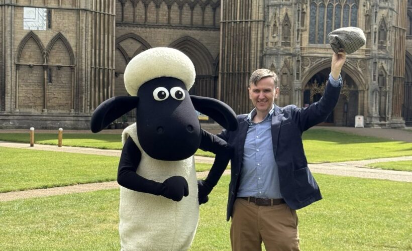 Shaun the Sheep Visits Peterborough for a Day of Fun, Photos, and a Bit of Retail Therapy!