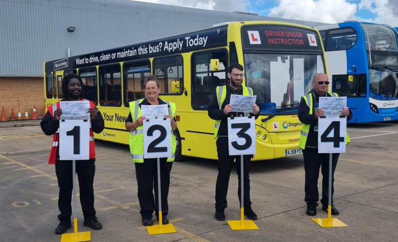 Bus drivers set to show skills in National Final of Bus Driver of the Year competition