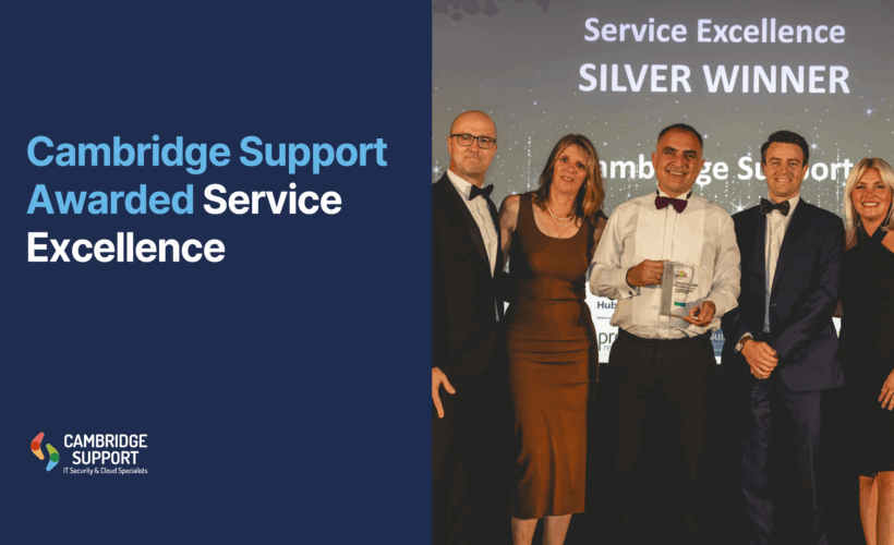Cambridge Support Awarded for Service Excellence
