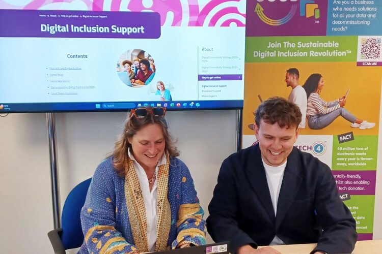 SustainableTech4Good Partner With Connecting Cambridgeshire