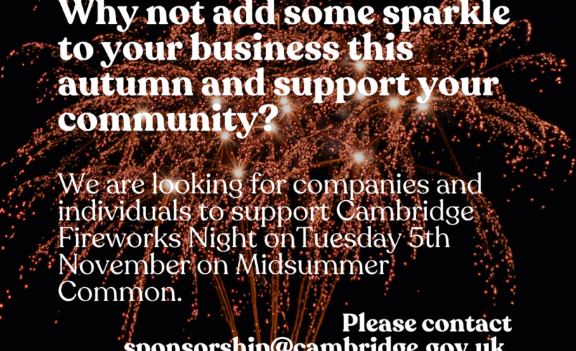 Cambridge Fireworks night 2024!