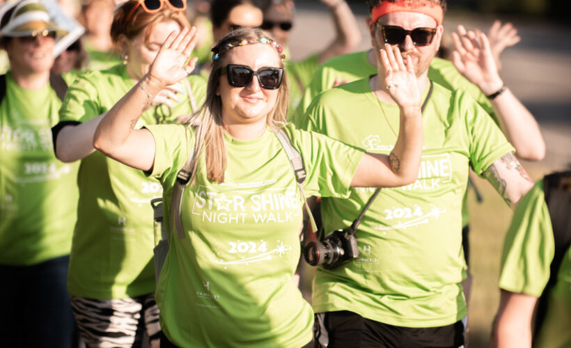 Hundreds take to the streets of Cambridge for the Star Shine Night Walk
