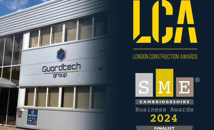 Guardtech shortlisted for three gongs at London Construction and SME Cambridgeshire Business Awards