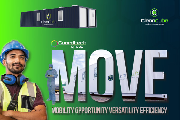Cleancube Multi: Guardtech Group’s shipping container facilities helping NHS Aseptic Pharmacies MOVE