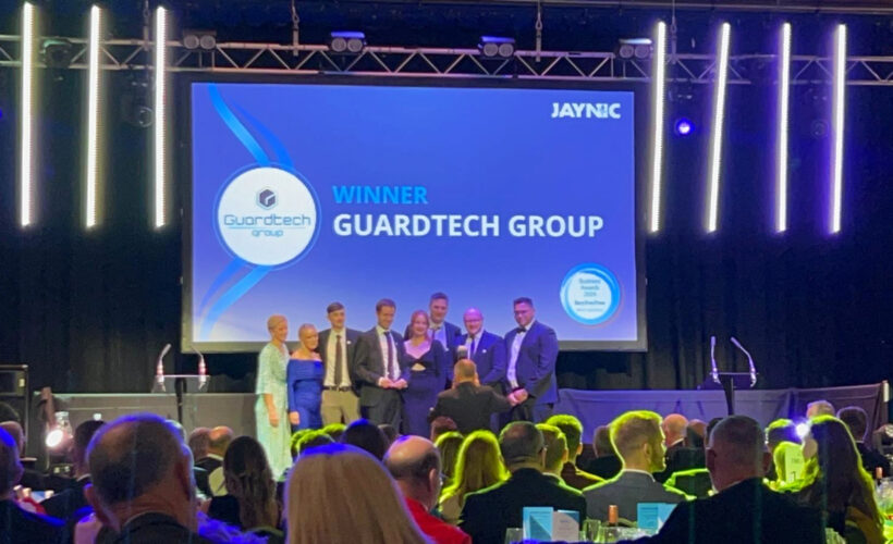 Guardtech Group bag third win in two months with West Suffolk Innovation of the Year Award