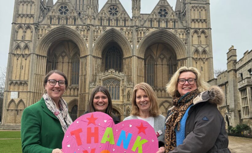 Peterborough Cathedral celebrates halfway milestone in Cathedral in Crisis Campaign