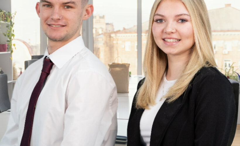 Red Shoes Accounting welcomes two new apprentice trainee accountants to the team