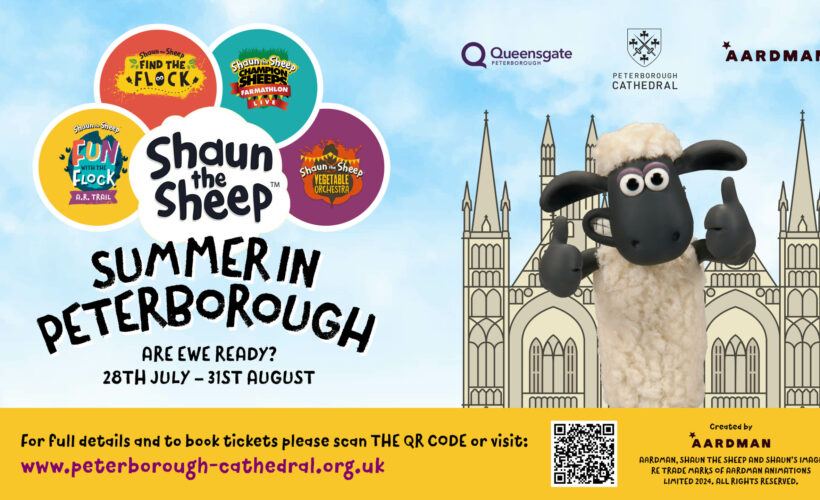 Just Announced: Shaun the Sheep to make surprise half-term visit to Peterborough!