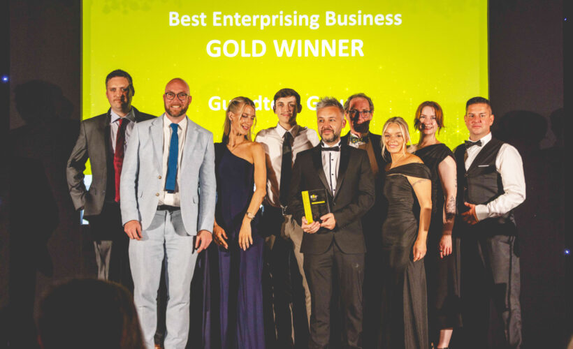 Guardtech Group celebrate double success at SME Cambridgeshire Business Awards