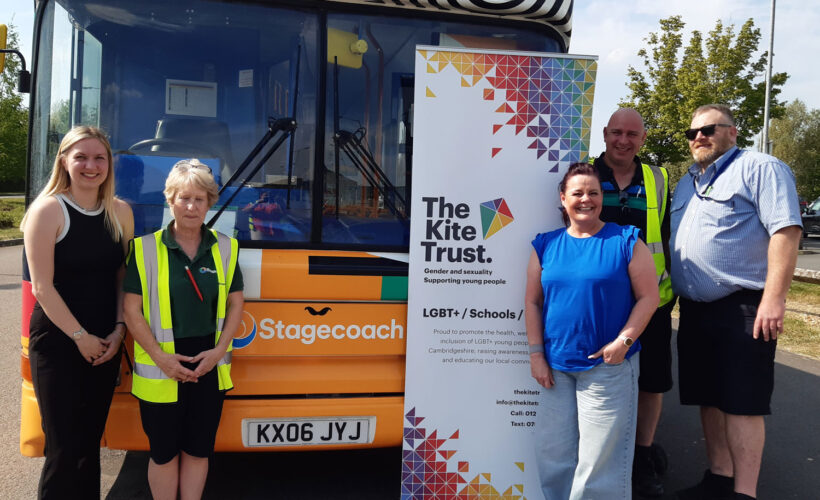 Wow Bus hits the road across Cambs to advise on ways to help team’s mental health