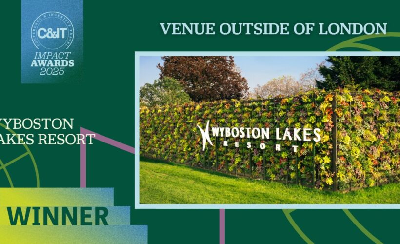 Wyboston Lakes Resort wins Best Venue Outside London in prestigious Awards