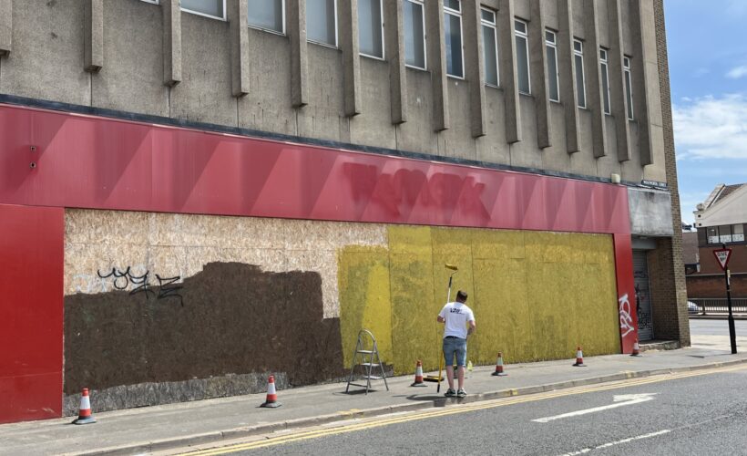 New City Centre Mural Pays Tribute to Peterborough Legend Walter Cornelius