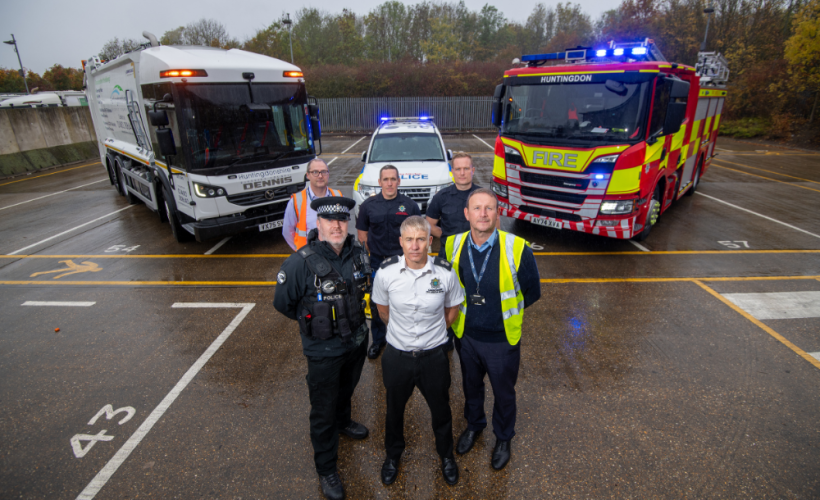 From bin lorries to blue lights: How HDC cut the carbon footprint of their fleet by over 80%