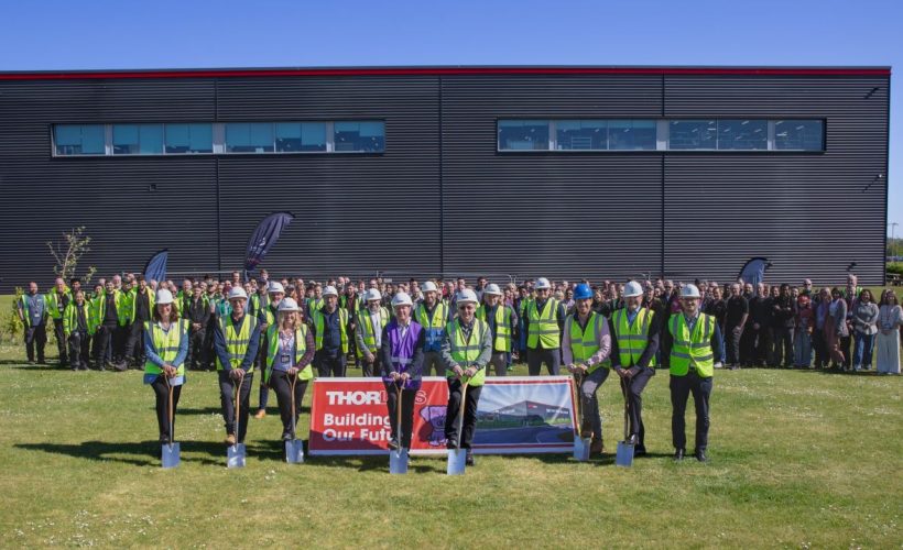 Mayor helps break ground on international company’s Ely expansion