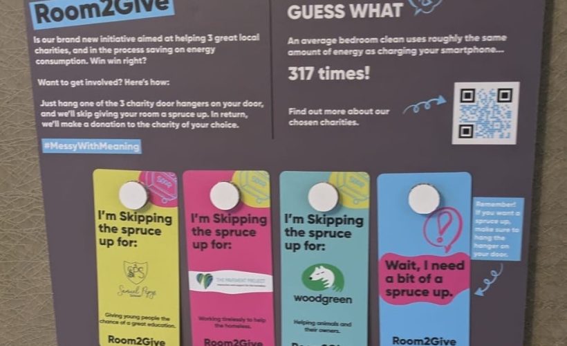 Wyboston Lakes Resort invites hotels and venues nationwide to boost sustainability and raise £1 million for local charities by signing the Room2Give Charter