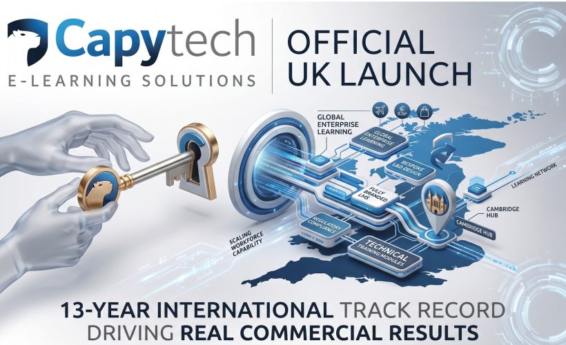 Global Digital Learning Specialist Capytech UK Announces Cambridge Expansion
