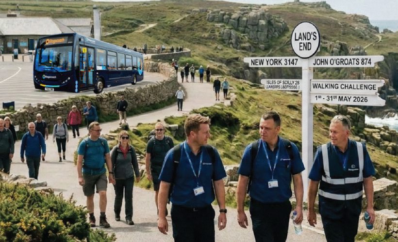 Lands’ End to John O’Groats – Cambs bus Drivers take on walking challenge