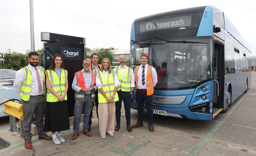 Cambridgeshire bus operator leads the ‘Chargd’ to support electric vehicles