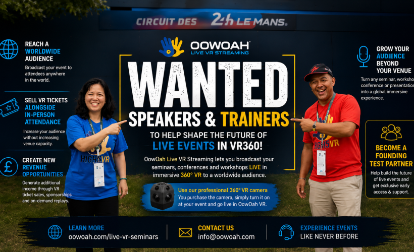 The Future of Events Has Arrived with OowOah Live VR