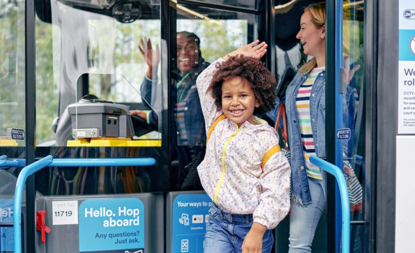 Kids Go Free – Cambridgeshire bus operator welcomes launch of government scheme to give under-16s free travel in August