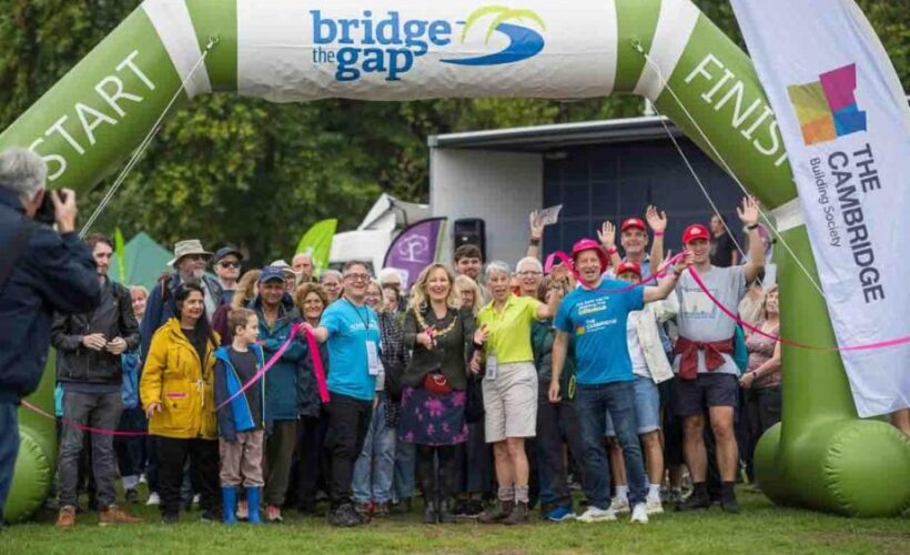 Cambridge’s Bridge the Gap walk raises more than £57,000 for local charities