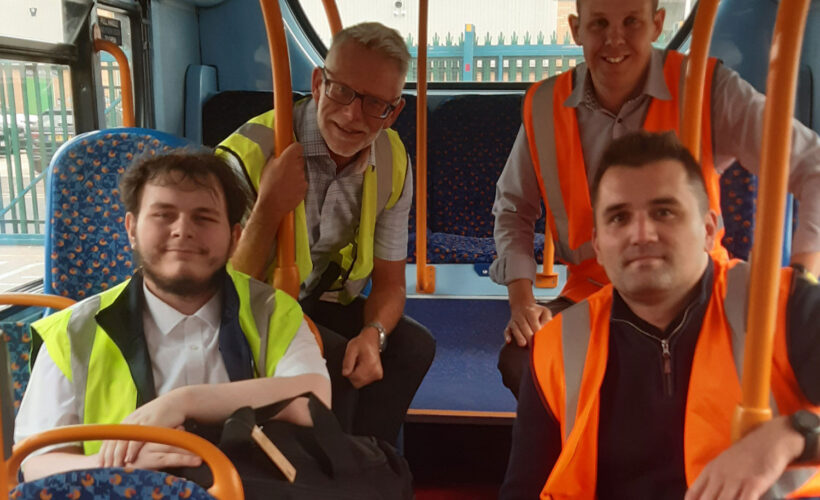 Mentoring the future – local bus operator welcomes latest engineering apprentices
